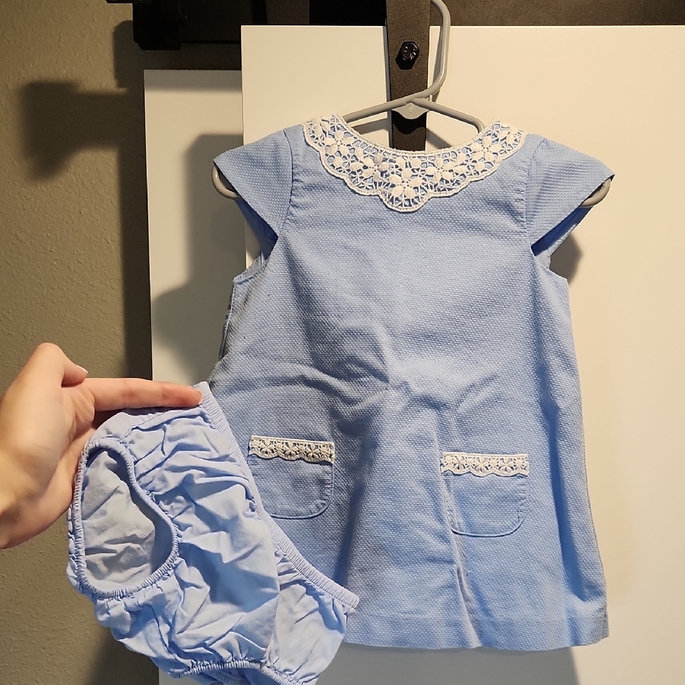 Janie And Jack Girls Dress Set
